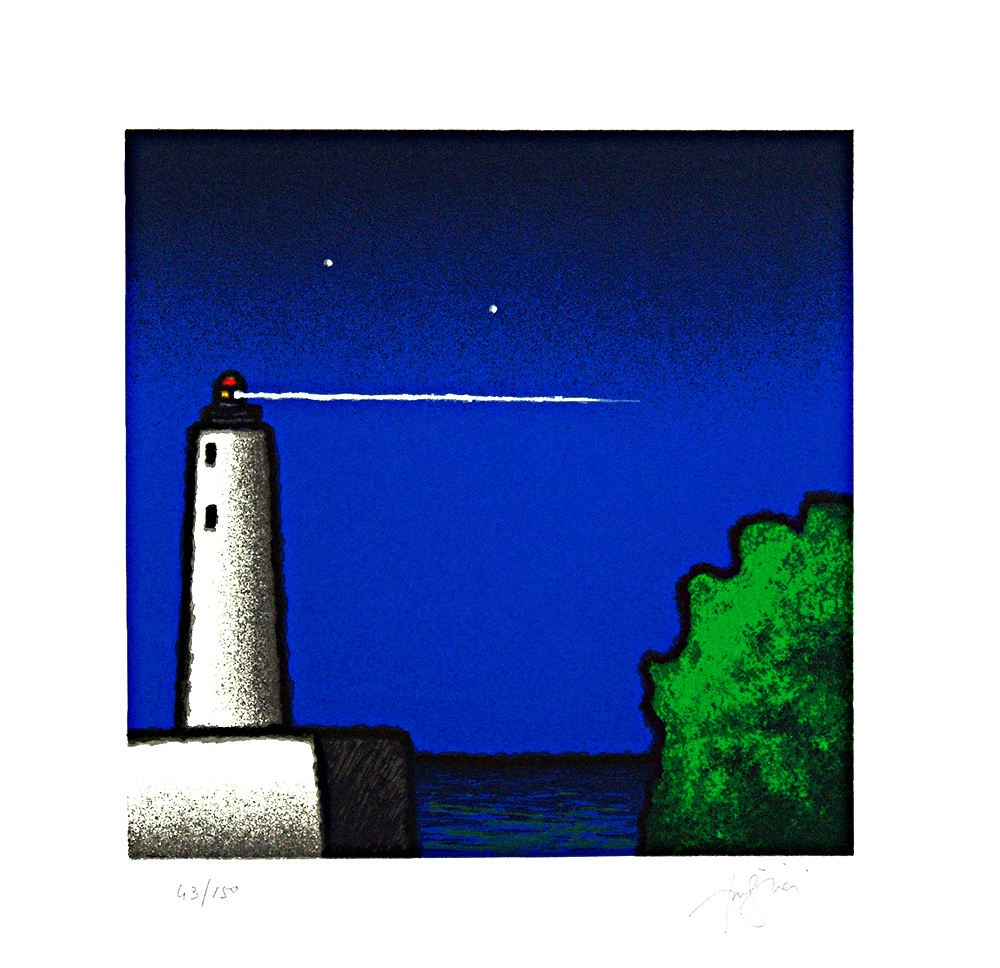 Tino Stefanoni - Faro e cespuglio - 560